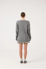 Harold Triko Kazak Gri