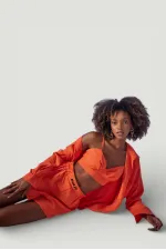 Leti Gömlek Turuncu