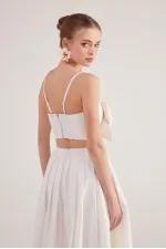 Chemisier Jazmin blanc