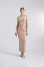 Robe Gabrielle beige