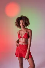 Delphi Bikini Top Red