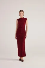 Robe Lily bordeaux