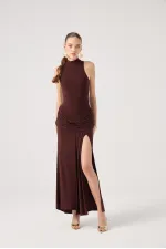 Valentina Dress Brown