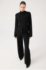 Madeline Knitwear Suit Black