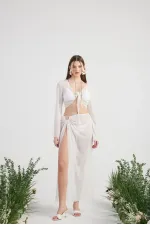 Ringer Pareo Takım Beyaz