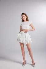 Chemisier blanc Pixie