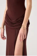 Valentina Dress Brown