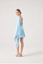 Halle Dress Blue