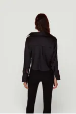 Silky Shirt Black
