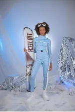 Snowy Jumpsuit Blue