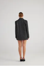 Veste blazer Eden noire