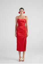 Dipsy Elbise Kırmızı