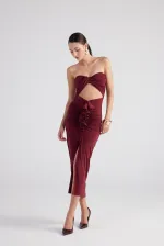 Robe Hailey bordeaux