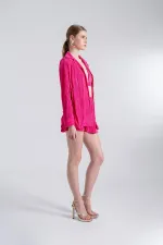 Comfy Oversize Shirt Pink