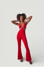 Diana Jumpsuit Red