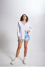 Arina Jean Skirt Blue