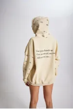 Eye Sweatshirt Beige