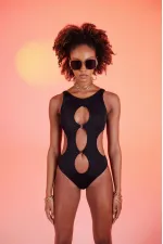 Daring Swimsuit Black