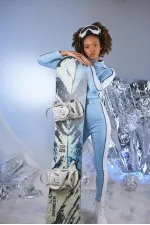 Snowy Jumpsuit Blue