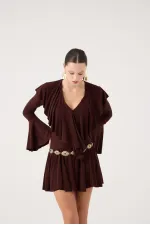 Yolanthe Dress Brown