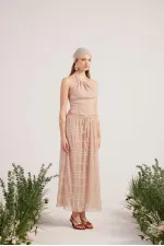 Costume bohème beige