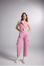 Pantalon Kira rose