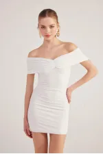 Muse Elbise Beyaz