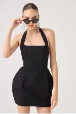 Yerry Dress Black