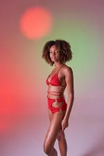 Delphi Bikini Top Red