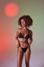 Delphi Bikini Üstü Siyah