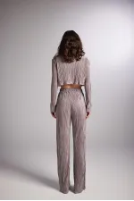 Pantalon confortable en vison