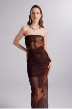 Mocha Dress Brown