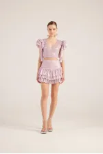 Combinaison rose de grand-mère