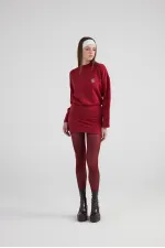 Claire Dress Burgundy