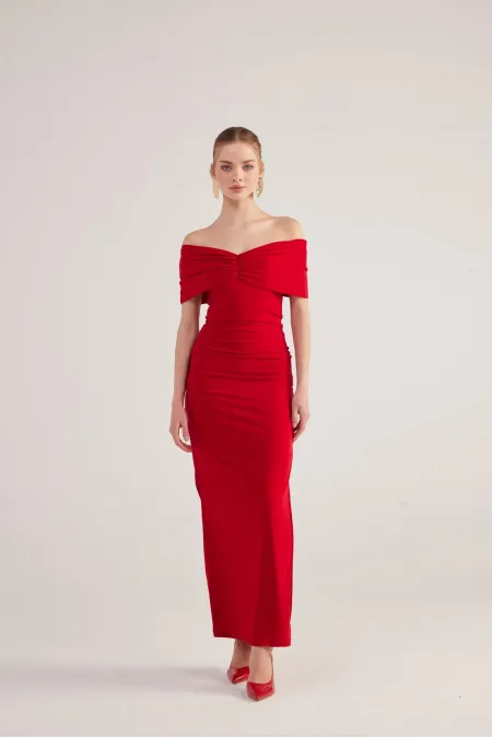Robe Leila rouge
