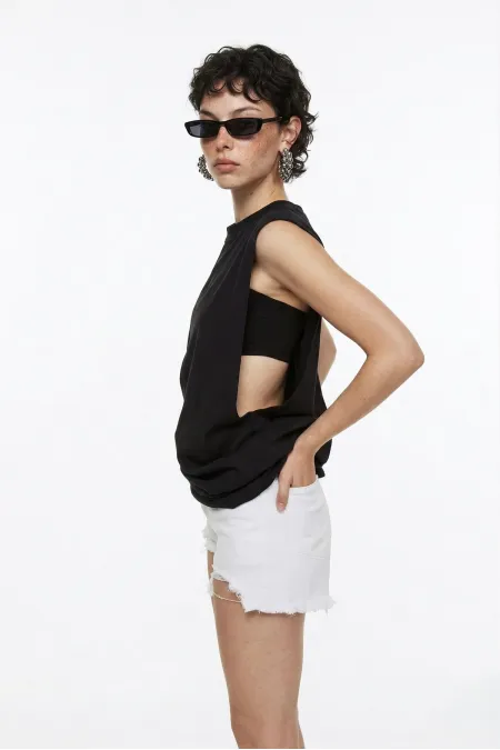 Army Oversize Tshirt Siyah