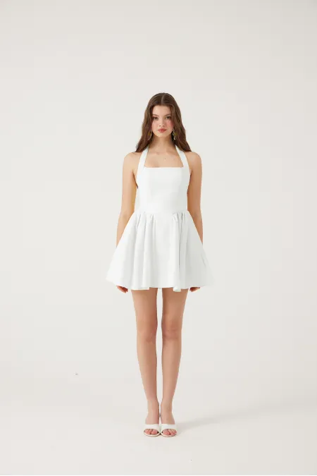 Felici Dress White