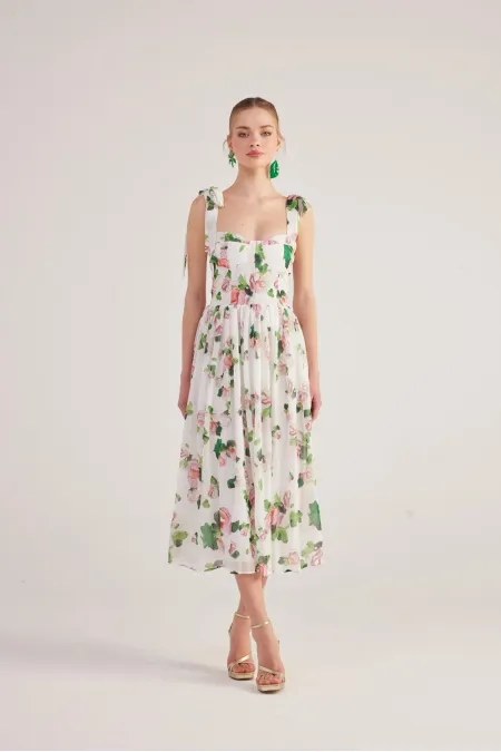 Robe blanche Donatella