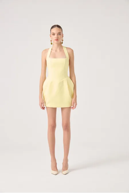 Yerry Dress Yellow