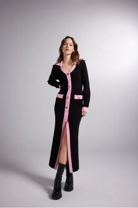 Elias Knit Dress Black