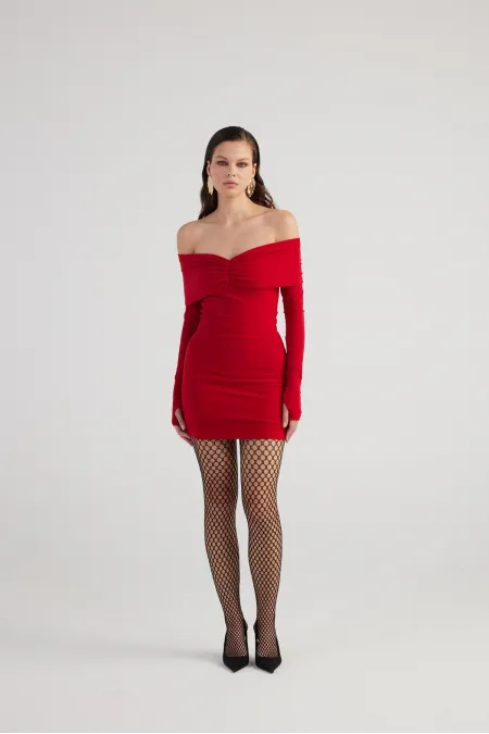 Robe de rêveuse rouge