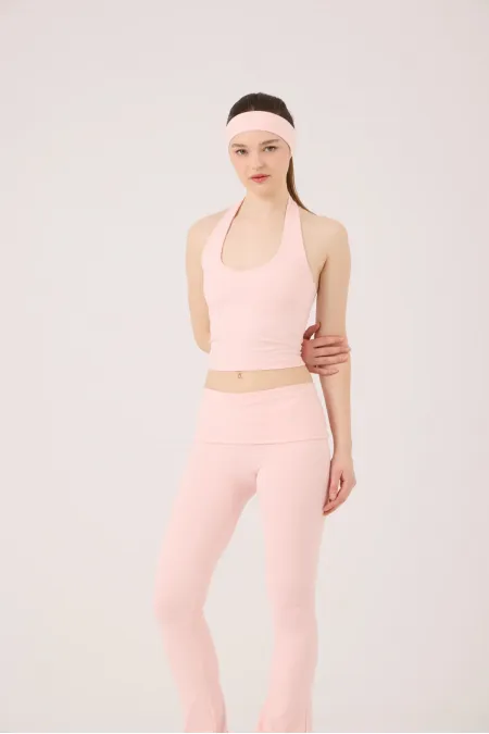 Ellen Halter Neck Bustier Pink