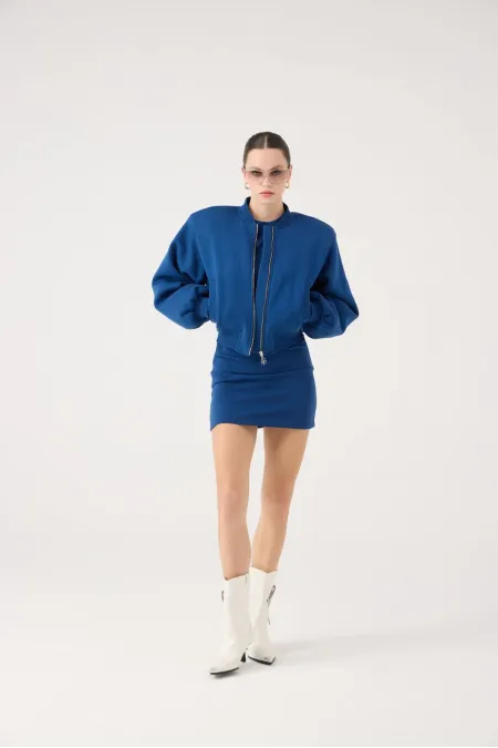 Parker Bomber Jacket Blue