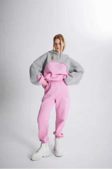 Pantalon de survêtement rose Revenge