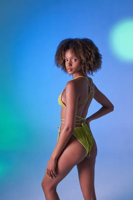 Delphi Bikini Top Green