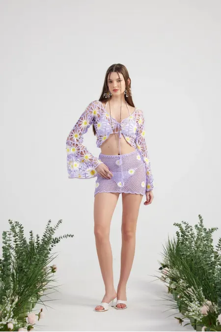 Doll Triko Takım Lila