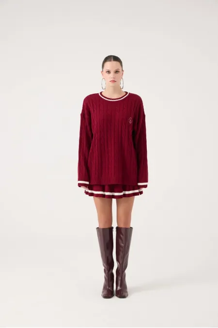 Harold Triko Kazak Bordo