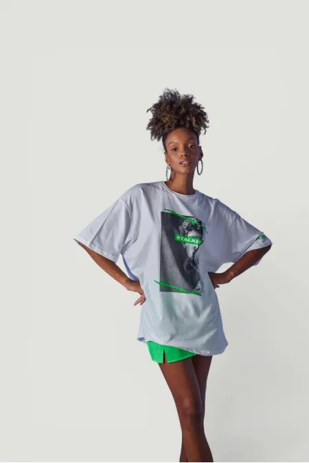 T-shirt blanc Stalker