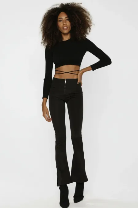 Queza Pantolon Siyah