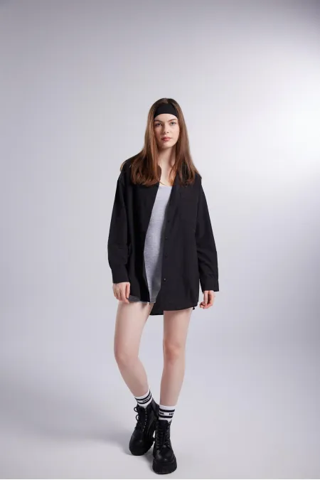 Lovesize Gömlek Siyah